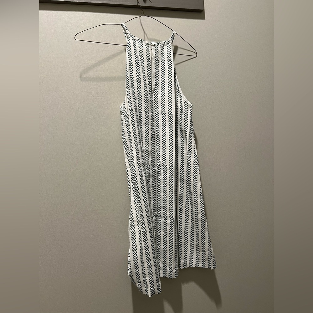 Emerson Fry HIGH NECK SHORT DRESS -
CLIMBING VINES LINEN NEW - Picture 6 of 14